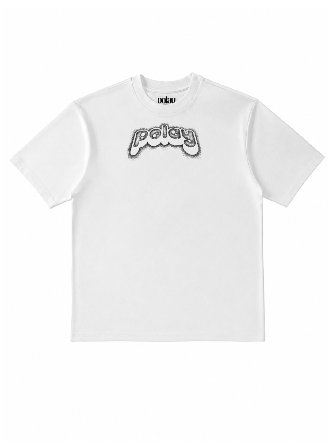 Polay Graffiti Stencil Tee - Black