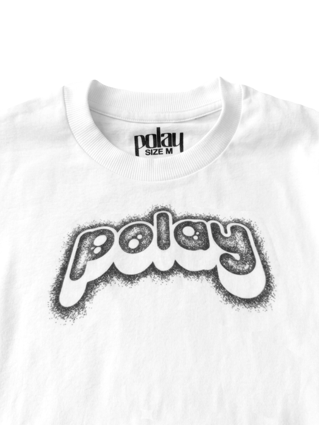 Polay Graffiti Stencil Tee - Black